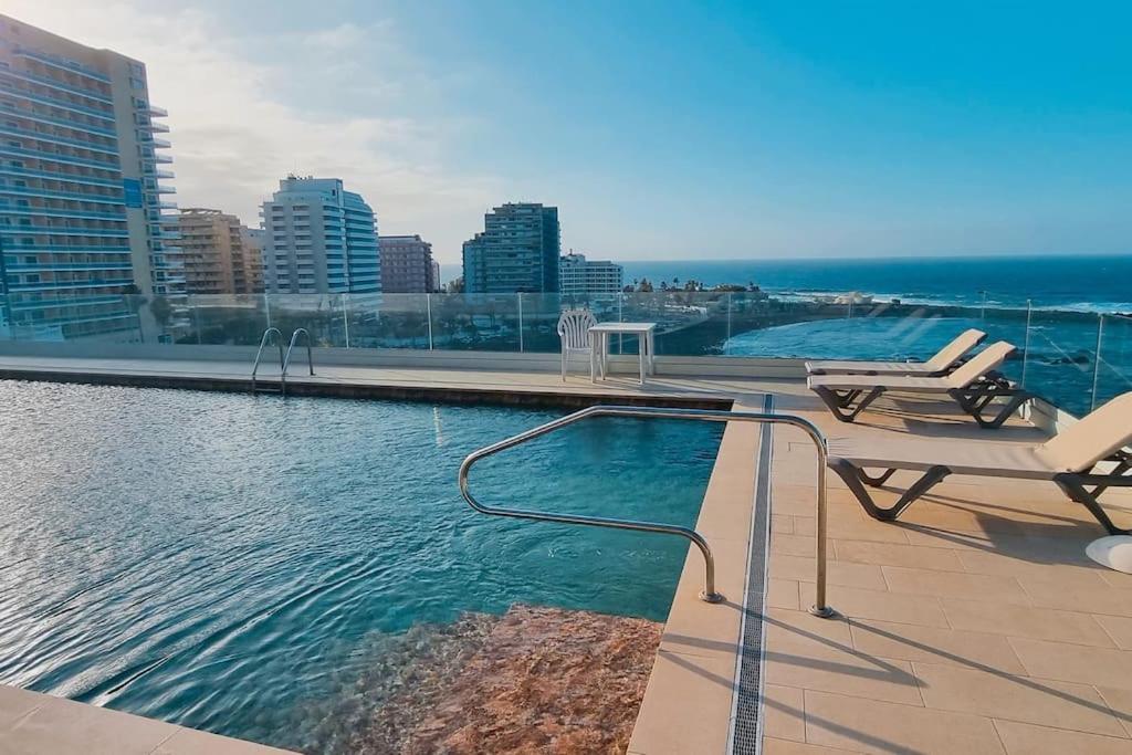 Estudio En Primera Linea De Playa Puerto de la Cruz  Exterior foto